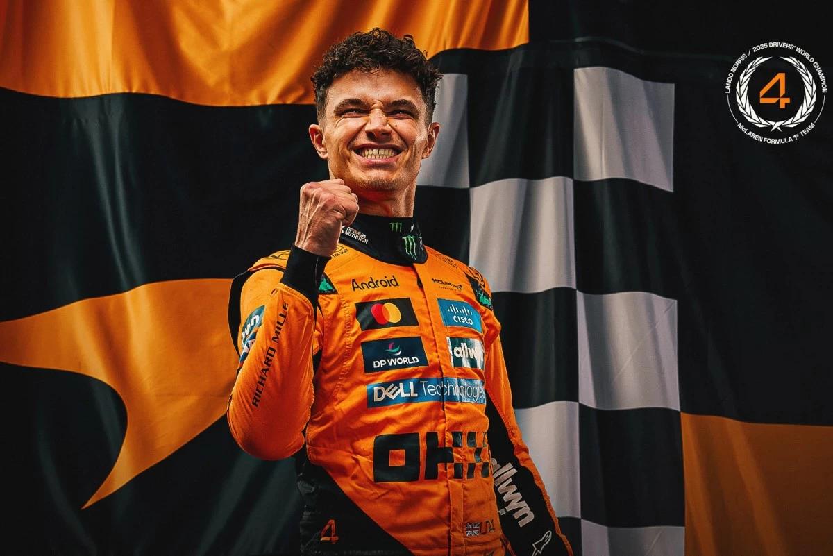 Lando Norris 2025 World Champion