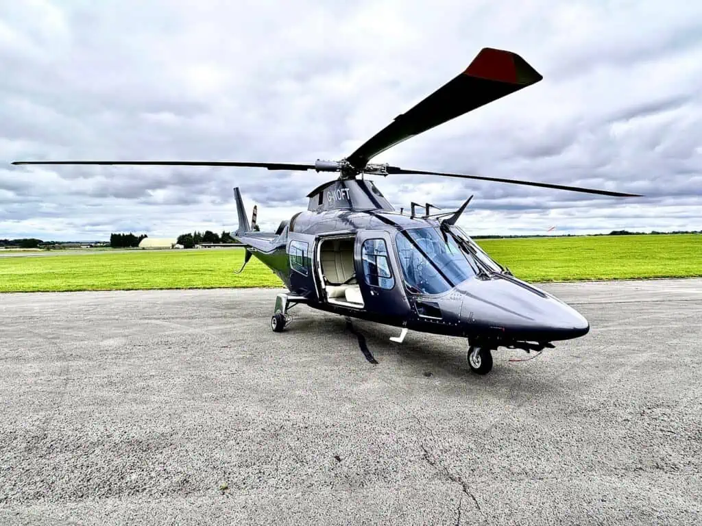 Pop Up Hotel helicopter transfers